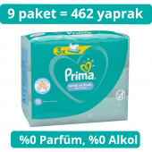 Prima Islak Havlu Mendil Temiz ve Ferah 9'lu 468 Yaprak - 1