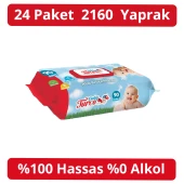 Baby Turco 90 Yaprak 24'lü Paket Islak Mendil - 1