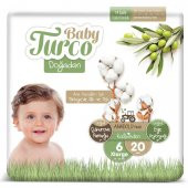 Baby Turco Doğadan 6 Numara Xlarge 16-25 Kg 20 Adet - 1