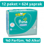 Prima Islak Havlu Mendil Temiz ve Ferah 12li 624 Yaprak - 1