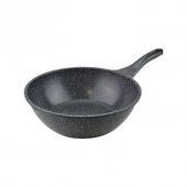 ThermoAD Döküm Wok Tavası 28cm Gri - 1