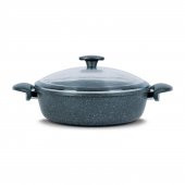 Thermoad Love Alüminyum Döküm 26 cm Basık Tenceresi / Gri - 1