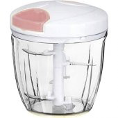 Yakut 5 Bıçaklı Sebze Doğrayıcı Pratik İpli El Rondosu - 1