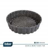 Thermoad Granit Döküm Tart Kalıbı Gri 26 cm - 1