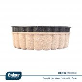 Thermoad Granit Döküm Tart Kalıbı Gri 26 cm - 2