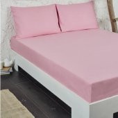Özdilek Tek Kişilik Çarşaf Fitted Yastıklı Ranforce Trendy Pembe 100x200 - 2