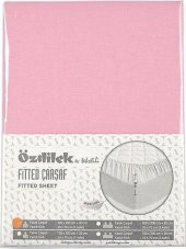 Özdilek Çift Kişilik Çarşaf Fitted Yastıklı Ranforce Trendy Pembe 160x200 - 1