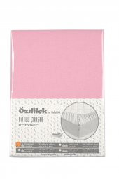 Özdilek Çift Kişilik Çarşaf Fitted Yastıklı Ranforce Trendy Pembe 160x200 - 2