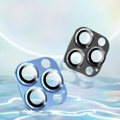 Apple iPhone 13 Pro Max CL-03 ​​​​Kamera Lens Koruyucu Metal Cam Koruma - 9