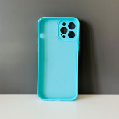 EWP Iphone 12 Pro Max Uyumlu Turkuaz Renk Özel Lens Kapaklı/korumalı Içi Kadife Kılıf 12XLLOLLO - 1
