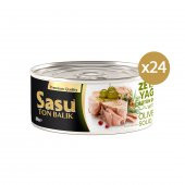 Sasu Zeytinyağlı Ton Balığı 24x80G Bütün Dilim - 1