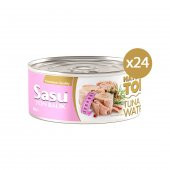 Sasu Light Suda Ton Balığı 24x80G Bütün Dilim - 1