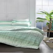 Özdilek Tek Kişilik Ranforce Nevresim Takımı Weave Yeşil - 1