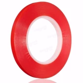 KIRMIZI ŞEFFAF ÇİFT TARAFLI BANT 5 MM thumbnail 2