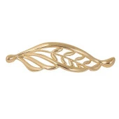 Yaprak Kulp 128mm Altın - 1