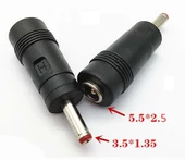 CASPER ULTRABOOK İÇİN 3.5 MM X 1.35MM ADAPTÖR KABLO UCU DÖNÜŞTÜRÜCÜ thumbnail 1