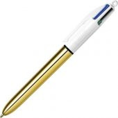 Bic 4 Colours Tükenmez Kalem Metalik Altın - 1