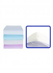 Sevi Bebe Lastikli Bebek Çarşafı - Beyaz (70x135cm) - 1