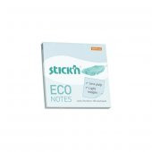 Hopax Stıckn Yapışkanlı Not Kağıdı 100 YP 76x76 Eco Notes Pastel Mavi HE21747 - 1