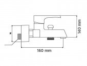 Güney Armatür Hera Banyo Bataryası 50343 - 2