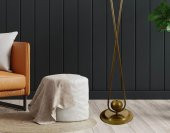 Renkli Duvarlar Yapışkanlı Siyah Lambiri Desen Estetik Model Duvar Kağıdı Paneli - 2