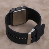 SaaTTino Watch Siyah Kasa Siyah Kordon Led Free Dijital Erkek Kol Saati ST-303894 - 3