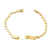 İsimlikli 14 Ayar Altın Çocuk Bilekliği thumbnail 1