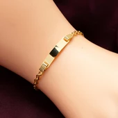 İsimlikli 14 Ayar Altın Çocuk Bilekliği thumbnail 2