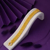 Top Top Altınlı 14 Ayar Bileklik - 4