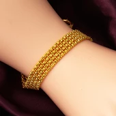 Top Top Altınlı 14 Ayar Bileklik - 2