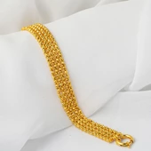 Top Top Altınlı 14 Ayar Bileklik - 3