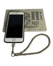 Kristal Parlak Taşlı Telefon El Askısı 35 cm - 4