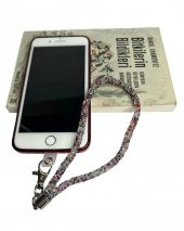 Kristal Parlak Taşlı Telefon El Askısı 35 cm - 6