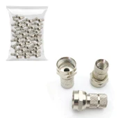 Polaxtor F Konnektör Rg59 Dar (100 Adet) 1.Kalite - 2