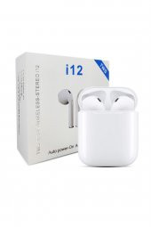 I12 Tws Iphone Tipi Kablosuz Bluetooht Kulaklık - 1