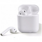 I12 Uyumlu Şarj Üniteli Bluetooth Kulaklık BEYAZ - 3