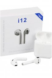 I12 Bluetooth Kulaklık-beyaz - 2