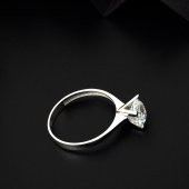 Tektaş 14 Ayar Beyaz Altın Yüzük thumbnail 3