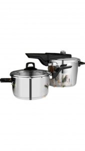 Aryıldız Easy Quick Kanka Düdüklü Tencere Set 6+4 Litre - 2