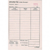 Adisyon Fişi Numaralı 3 Hamur 1 şiling (8 Bağ) armat - 2