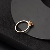 0,51 ct Morganit & 0,06 ct Pırlantalı Yüzük - 4