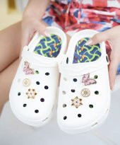 Novelido Yüksek Taban Crocs Terlik - 1
