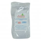 Lüks Çatal Sert Plastik Şeffaf 50 Adet 1 Paket - 1