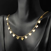 Kalpli Zincir 22 Ayar Altın Kolye thumbnail 2