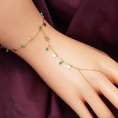 Shakira Taşsız Şahmeran Altın Bileklik - 2