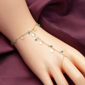 Shakira Taşsız Şahmeran Altın Bileklik - 5