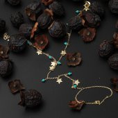 Shakira Taşsız Şahmeran Altın Bileklik - 6