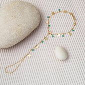 Shakira Taşsız Şahmeran Altın Bileklik - 7