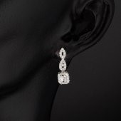 Starlight Baget Taşlı Beyaz Altın Set thumbnail 4