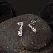 Starlight Baget Taşlı Beyaz Altın Set thumbnail 7